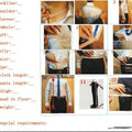 Champagne mens Tuxedo Wedding Suits For Bespoke Groom Wear Formal Fashion Prom Party Blazer+Pants+Vest - View 4 | SAMAG