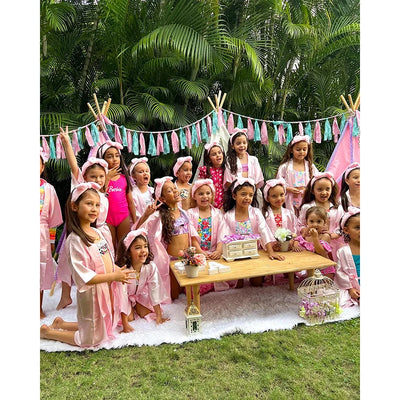 6 - 18Set Spa Party Robes for Girls Gowns for Supplies | SAMAG