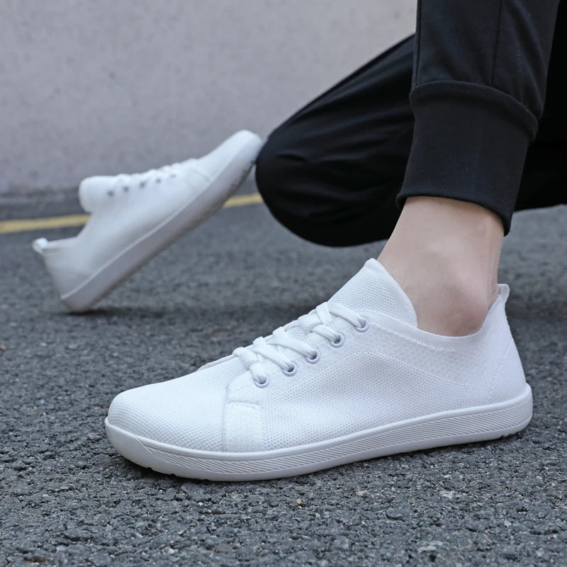 2026 New Outdoor Versatile Barefoot Breathable Fly-Knit Sports Shoes Running Shoes Cycling Fitness Wide-Toe Shoes Men's and Women's Hiking and Mountaineering Shoes