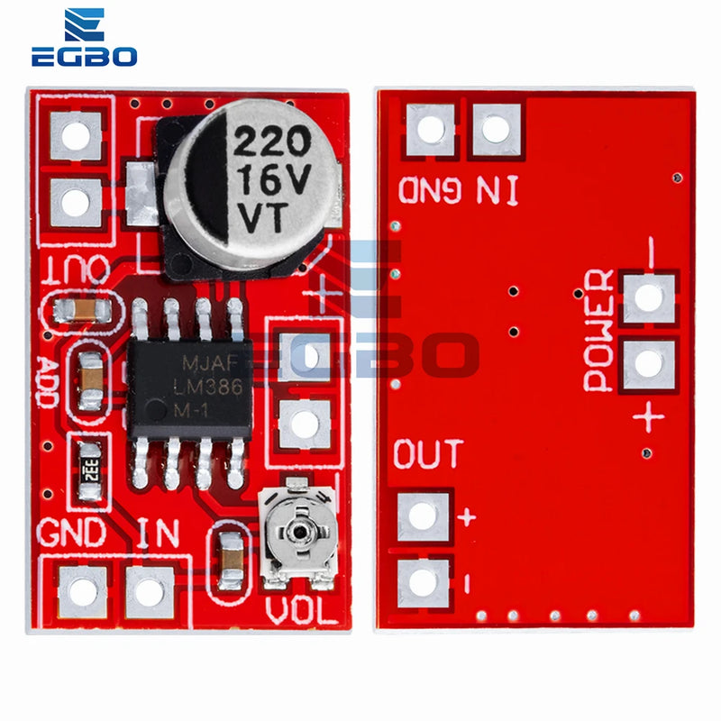 1~3PCS DC 5V-12V Micro Electret Amplifier MIC Condenser Mini Microphone Amplifier Board