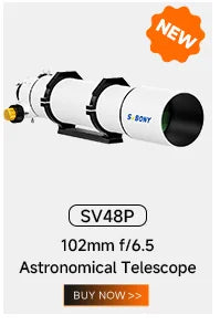 Svbony Telescope Eyepieces 1.25" 68° Eyepiece Planetary Eyepiece UWA 6mm/9mm/15mm/20mm Eyepiece for Astronomical Telescope