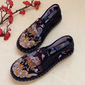 Hanfu Shoes for Women Sneakers Men Ethnic Style Embroidery Chinese style Streetwear Fashion Casual Vintage Old Beijing Shoes