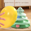 Pet Three-layer ball cat Turntable Octopus-shaped teasing cat stick to relieve boredom toys Fun Puzzle Game pet supplies