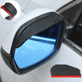 2pcs Car Rearview Mirror Rain Eyebrow Visor Carbon Fiber Side For Chery Tiggo 2 Dacia Spring Auto Acessories Chevrolet