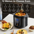 9-in-1 Electric Pressure Cooker, 14 Presets Instant Multi Cooker Olla...