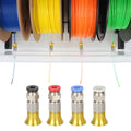 3D printer parts PC4-M6 Pneumatic Straight Connector Part Bore 4mm PTFE Tube Filament M6 Feed Fitting Coupler Filament Dryer Box