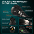 ACEBEAM L19 2.0 Hunting Flashlight Max 2200 Lumens 1520 Meters Long-Rang Rechargeable Flashlight for Hunting Powerful LED Torch