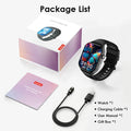 Lenovo 2026 Smart Watch 1.96" HD AMOLED Display Heart Rate Health Monitoring Bluetooth Voice Callings Smartwatch For Android IOS