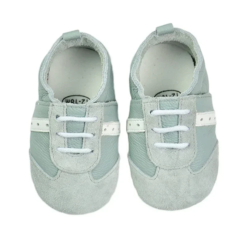 Autumn Baby Shoes Toddle Boys Girls Skid-Proof Shoe Soft Sheepskin Sneakers Fashion Animal Picture First Walker Moccasins 0-24M