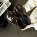 Spring Women's Slippers For Outdoor Wear 2026 New High Heel Princess Women Slippers Platform 9cm Women Slippers Genuine Leather