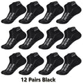 12 Pairs Summer Socks Men's Ankle Running Sports Mesh | SAMAG