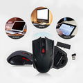 2.4G Wireless Mouse USB Receiver 6 Buttons Professional Optical Wireless Mouses USB Right Scroll Mice for Laptop PC Gamer