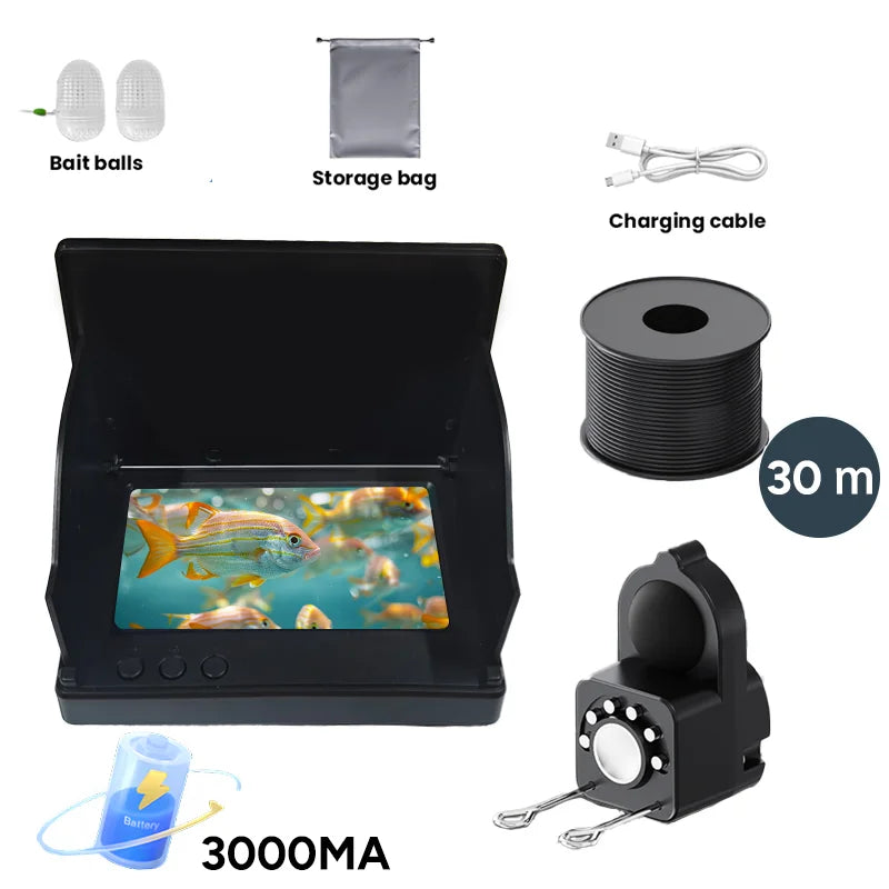 Fishing Camera 130°ortable Depth Fish Finder Water | SAMAG