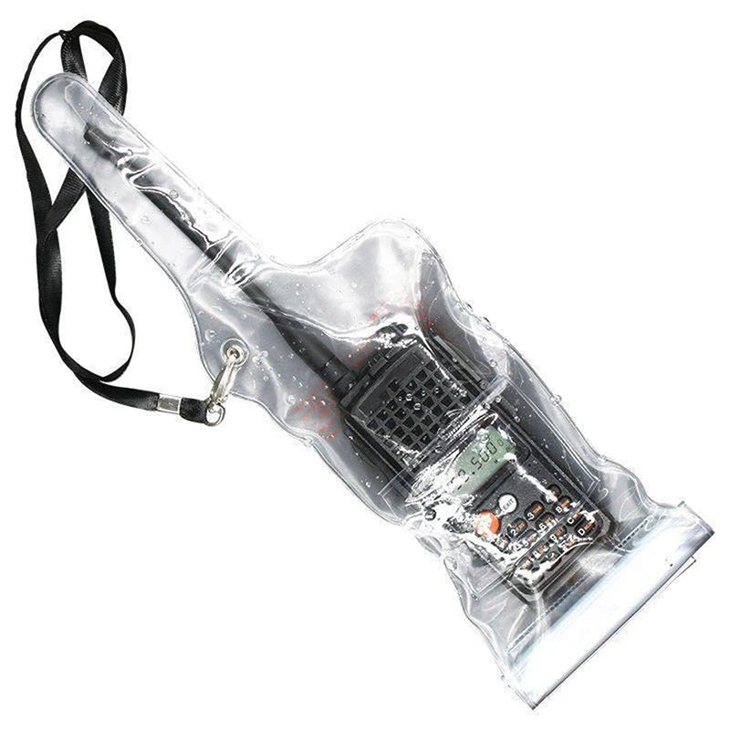 Portable Waterproof Rainproof Case Pouch For Baofeng Walkie Talkie Two-Way Radios Protector Cover
