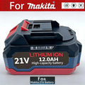 for Makita6.0Am 9.0Am 12.0Am 18V 12.0Ah Rechargeable Battery for Makita Cordless Drill & Power Tools