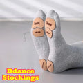 Cat Paw Dance Socks Cotton Non Slip Leather Sole Soft Elastic Ballet Chinese Dance Training Anti Skid Breathable Practice Modern