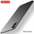 For iPhone X XR Case ZROTEVE Luxury Ultra Thin Frosted Hard PC Cover For Apple iphone XR XS Max iPhonex 10 iPhone10 Phone Cases