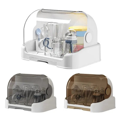 Babies Bottle Drying Rack Dustproof Storage | SAMAG