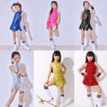 LOlanta 5 - 12 Years Girls Sequins Cheerleading Dress | SAMAG