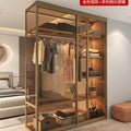 Living Room Bedroom Closet Storage Clothes Cupboard System Wardrobe Display Modern Minimalist Guarda Roupa Trendy Furniture