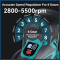 Makita 8 Gears Digital Display Cordless Car Polisher Electric Auto Waxing Polishing Machine For 18V Battery - View 3 | SAMAG
