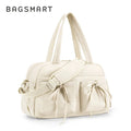 BAGSMART Boston Bag for Women Duffel Bag with Wet Pocket Waterproof Beach Weekender Shoulder Bag Carry On Travel Essentials