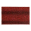 Modern Minimalist Square Floor Mat - Durable, Stain/Fade Resistant, Non-Slip Rubber Backing, Machine Washable for Indoor/Outdoor