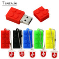 Pen Drive Building Blocks USB Stick 256GB USB Flash Drive Cle Memoria USB 16GB 32GB 64GB 128GB Children Toy Memory Flash Storage