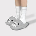 New Shark Flip Flops Women Slippers Eva Summer Couple Slides Men Outdoor Beach Sandals Slippers For Home House Shoes