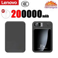 Lenovo 500000mAh Magnetic Wireless Power Bank Portable Fast Charger For Magsafe Auxiliary Battery For Xiaomi Huawei iphone