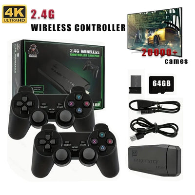 Wireless Video Game Stick 2.4G Dual Joystick Console | SAMAG