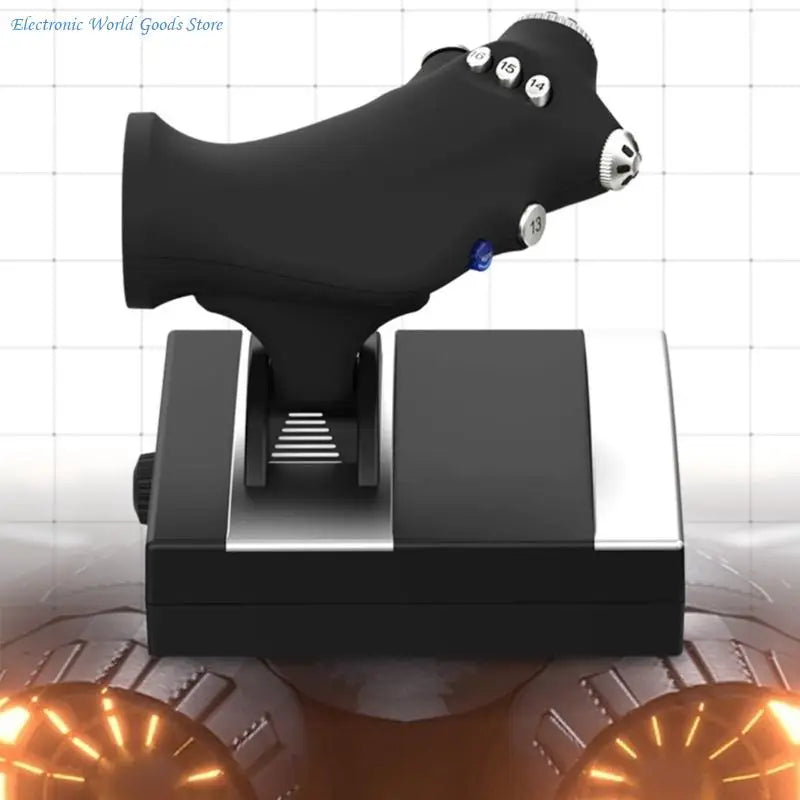 Vibration Feedback Flight Simulators Joystick Customizable Button Ergonomic Grip High Accuracy Flight for PXN 2119