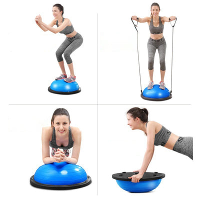 58cm PVC Anti - slip Massage Balance Ball Yoga Pilates | SAMAG