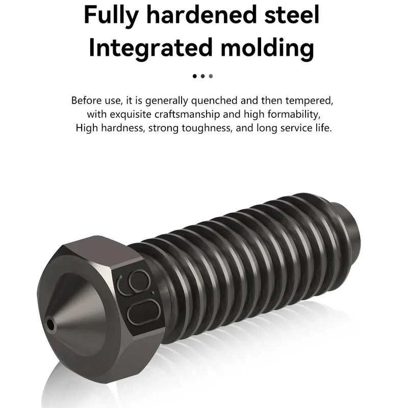 For Anycubic Kobra 2 Nozzle Hardened Steel For 2 - Visuel 3 | SAMAG