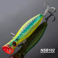 Noeby-Big Game Popper Fishing Lures, Artificial Hard Bait | SAMAG