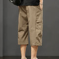 Cargo Shorts Men Working Cropped Pants Summer New Thin Casual Loose Sports Shorts Bermudas Fashion Casual Man Shorts
