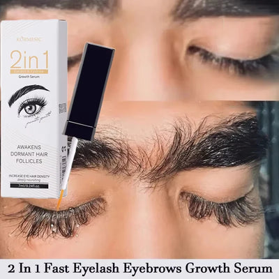 Eyebrow and Eyelash Growth Serum 7 Days Natural Enhancer | SAMAG