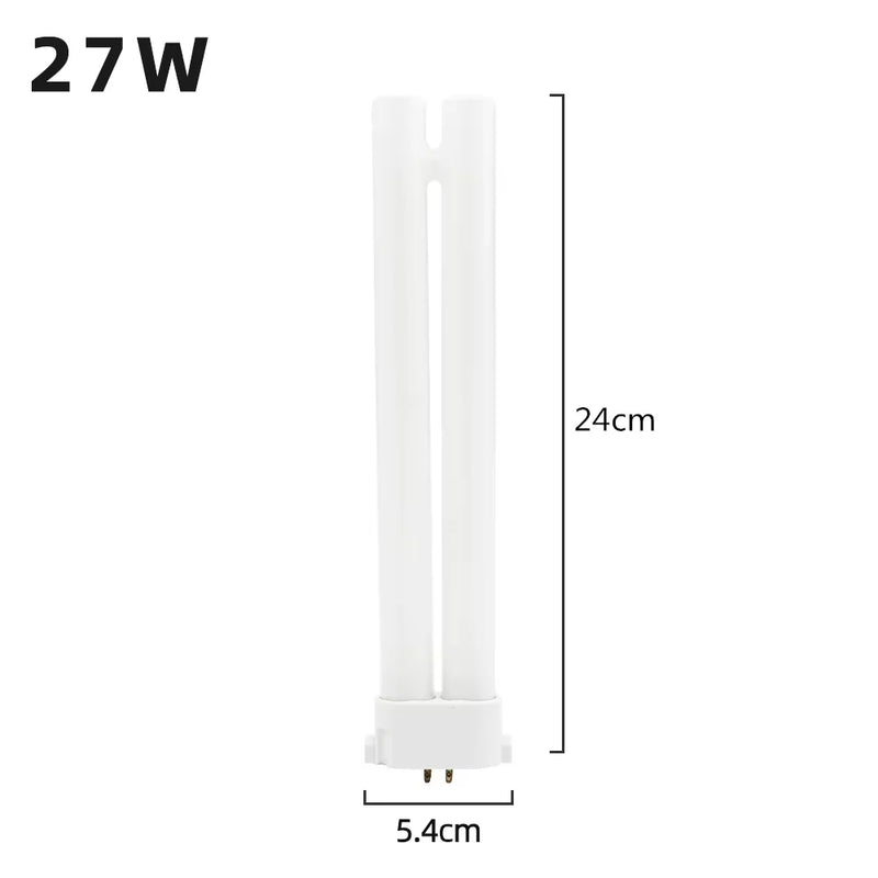 Fluorescent Lamps 220V Party Four Needles Desk Lamp Tubes Eye-protection Lights 13W 18W 27W Square Four-pin Trichromatic Tube