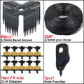 KESLA Greenhouse Drip Irrigation 4-Way 3/5mm 2-Way Drip Arrow Transmitter Garden Automatic Watering System Potted Plant 10/20set