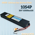 36V 10.5Ah 10S4P 500W power supply, specially modified for Xiaomi M365 electric scooter battery with BMS