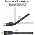 150Mbps Wireless Network Card MT7601 Mini USB WiFi Adapter LAN Receiver Dongle Antenna 802.11 B/g/n for - Visuel 2 | SAMAG