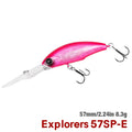 TSURINOYA 57SP Deep Dive Suspending Minnow SHAD Fishing | SAMAG