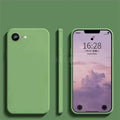For iPhone 16e Case Liquid Silicone Plain Rubber Funda Phone Protector Case For iPhone 17e Cover For iPhone 17 E 16 E SE 4 Case