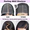 Lace Front Wigs Human Hair Glueless Wigs Human Hair 7x6 Glueless Wigs Human Hair Pre Plucked Pre Cut 220% Density Black Body Wave Human Hair Wig for Women