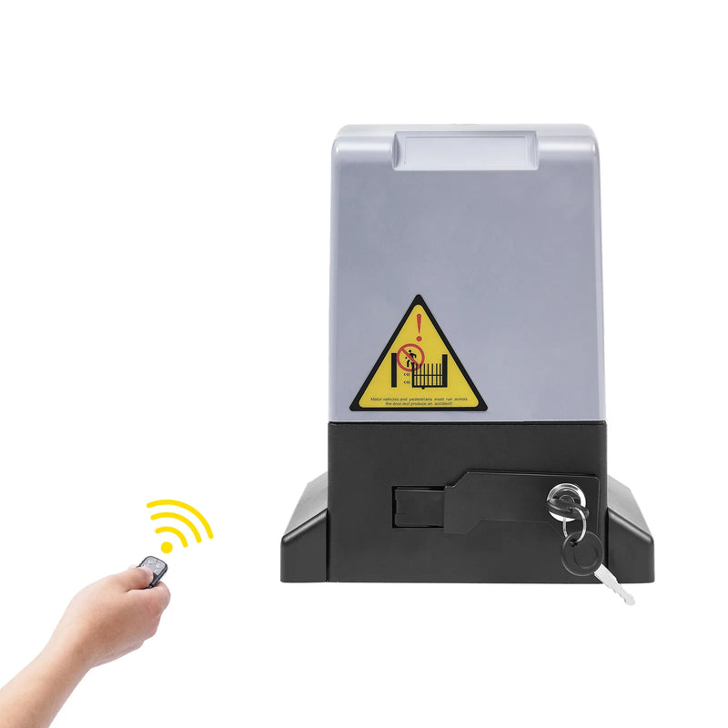 750W 1600kg 1400RPM Powerful Sliding Gate Opener Silent Automatic Electric Motor Kit with remote control