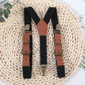 New Casual Kids Elastic Suspenders Children Boys Matching Tuxedo Suit Adjustable Y - Back Braces for Party - Visuel 2 | SAMAG
