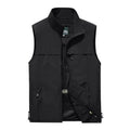 Vest Men's Outdoor Vest Casual Spring and Autumn Thin Middle-aged and Elderly Photography Fishing Vest
