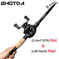 1.8-2.4m Casting Fishing Rod Combo Bait Weight 8g-25g | SAMAG
