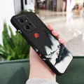Sunset Red Phone Case For Xiaomi Redmi Note 13 12 12S 11 11S 10 10T 10S 9 9S 8 7 Pro Plus 4G 5G Liquid Silicone Cover