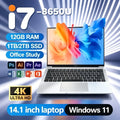 Laptop Computer Windows 11 Pro Intel i7 8650U 2026 Notebook PC Gamer 32GB DDR4 1TB 2TB SSD 1920x1080 Office Study Computer PC